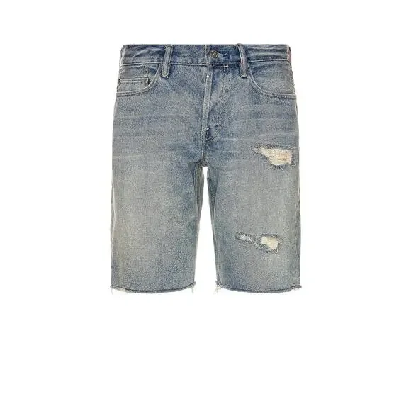 AllSaints Switch Ripped Damaged Cutoff Denim Shorts Size 30